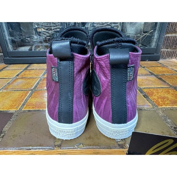 Women’s 7 Converse Chuck Taylor All Star “Lion Fish” Leather Waterproof Boots - Picture 6 of 9